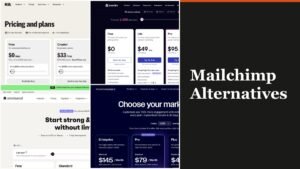Mailchimp bills by contacts stored and charges overages. Ten Mailchimp alternatives compared on what they meter, free ti