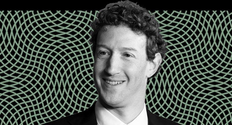 Portrait of Mark Zuckerberg