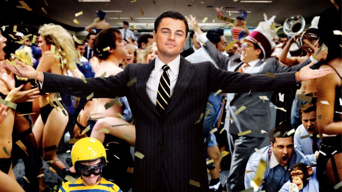 A scene from The Wolf of Wall Street (2013)