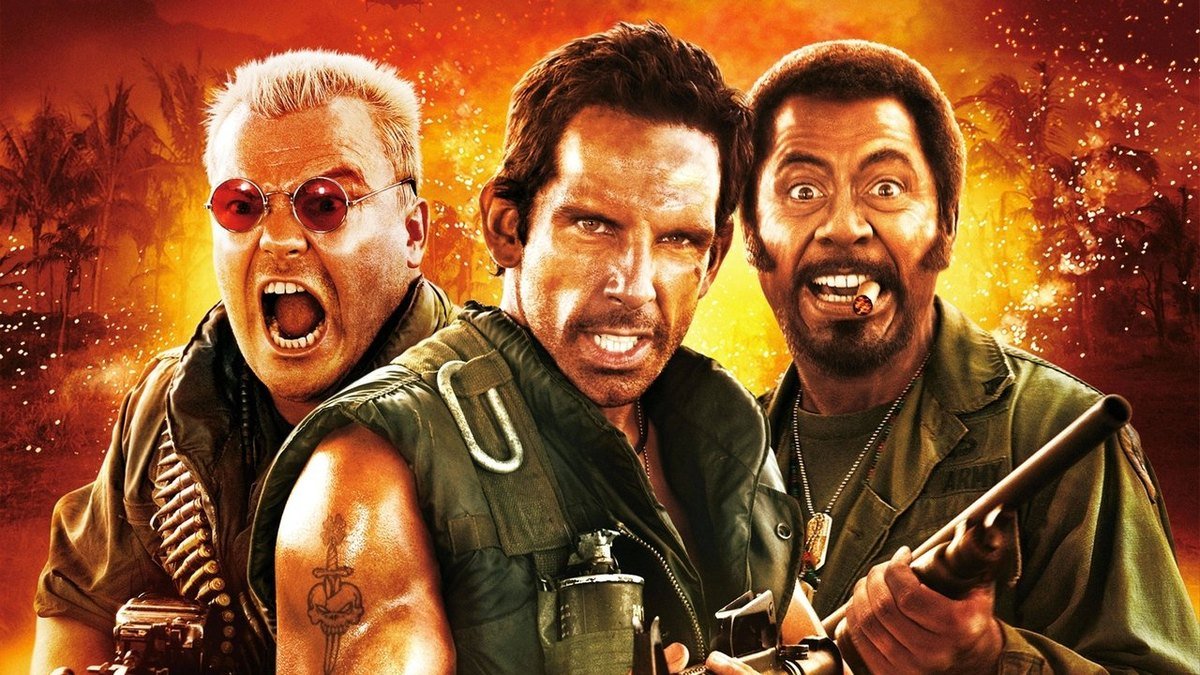 A scene from Tropic Thunder (2008)