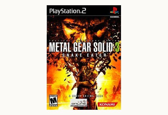 Metal Gear Solid 3: Snake Eater PlayStation 2 box art