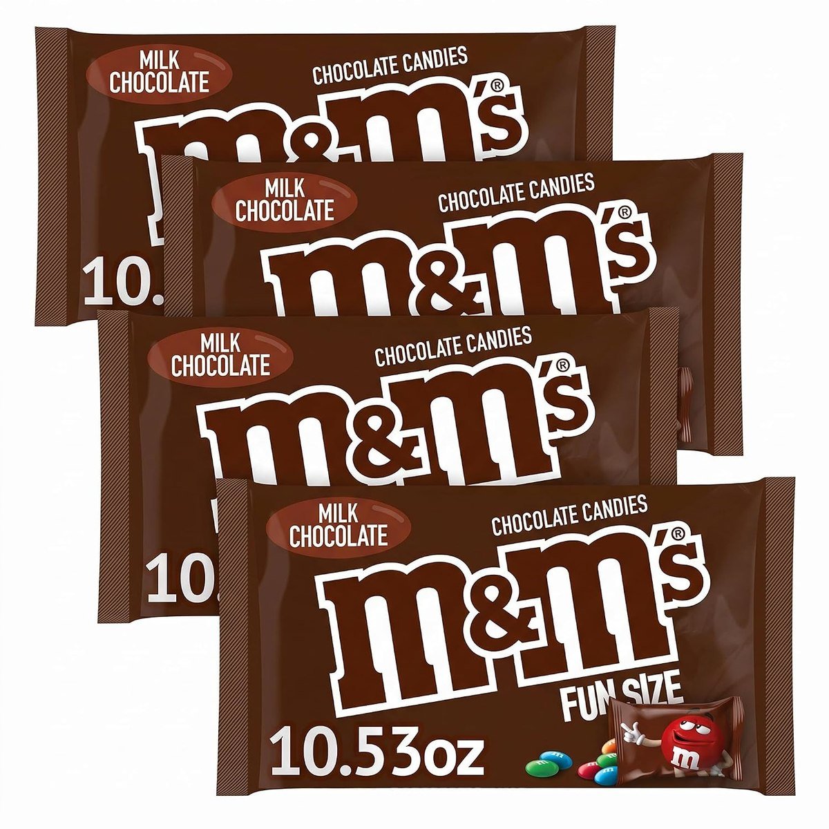 M&M's Milk Chocolate Fun Size candy bag