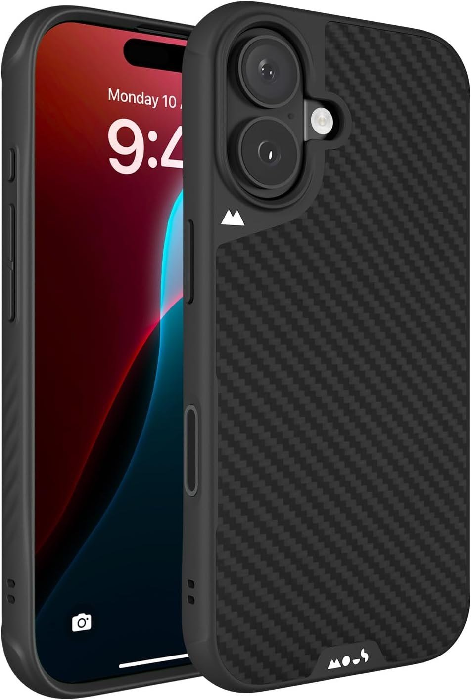 Mous Limitless aramid fibre case for iPhone 16