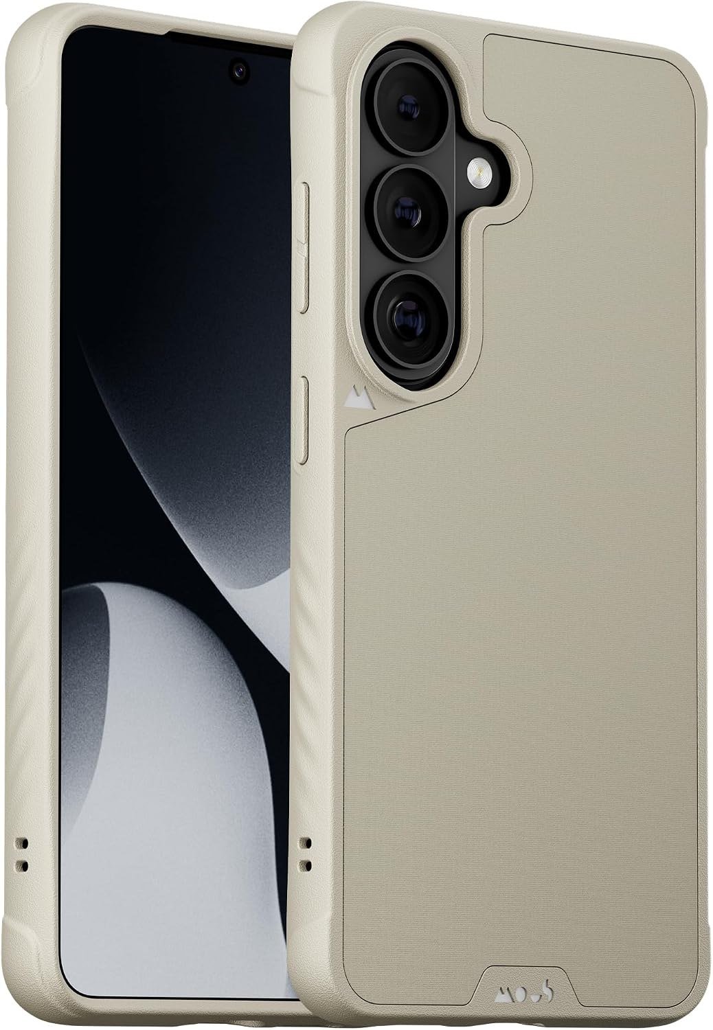 Mous Limitless case for Galaxy S26 in sand with camera surround