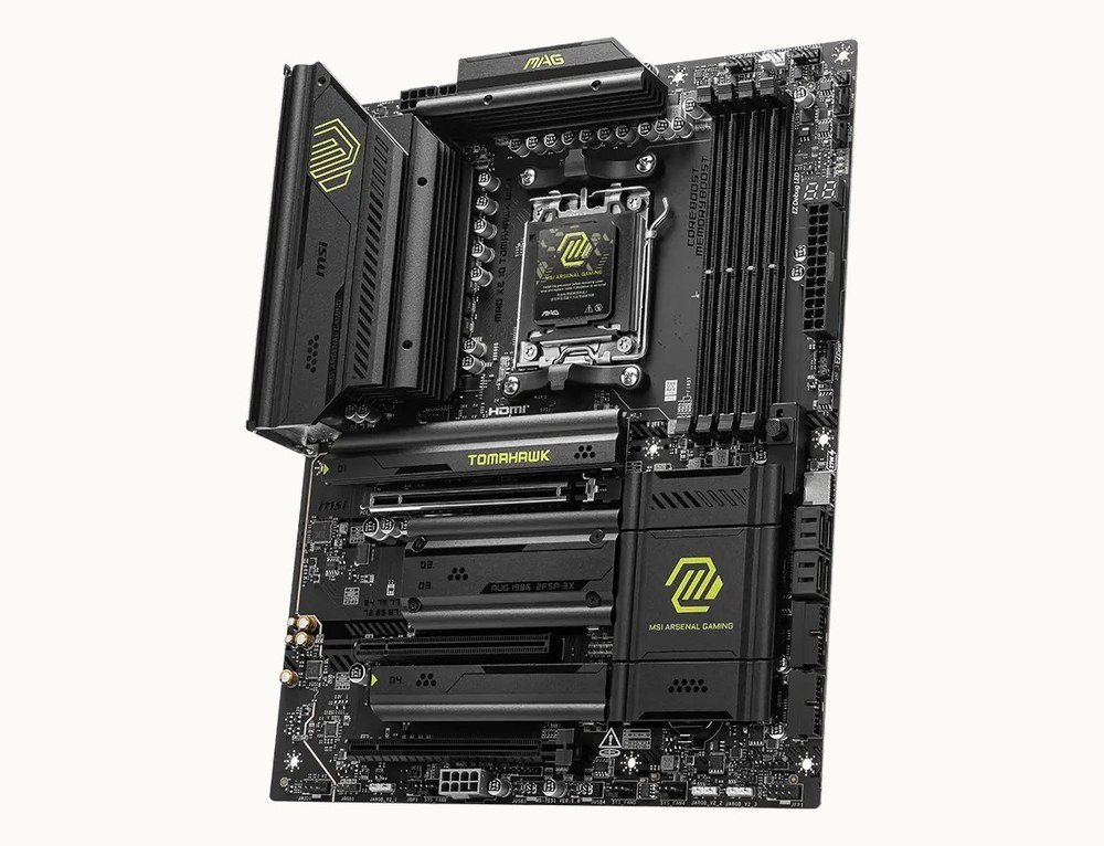 MSI MAG X870 Tomahawk WiFi ATX motherboard