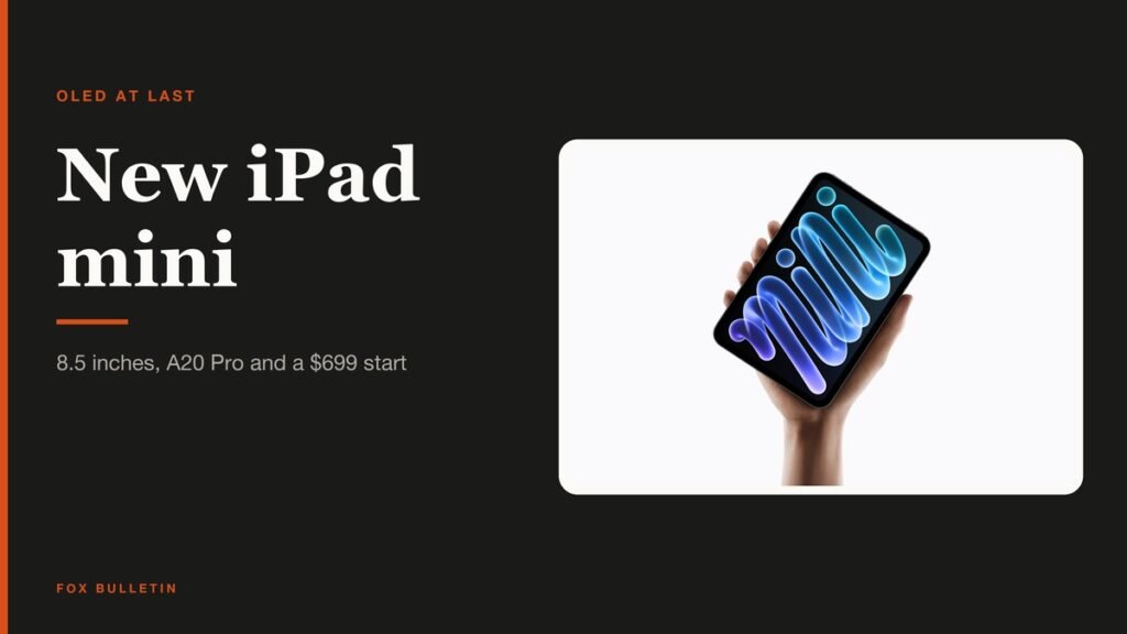 new iPad mini