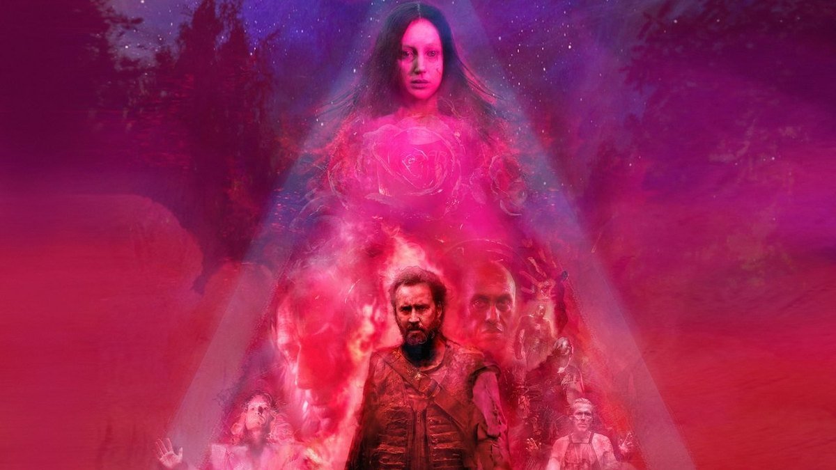 A scene from Mandy (2018)