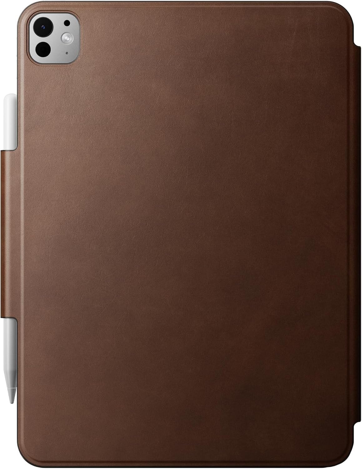 NOMAD Modern Leather Folio for the 11-inch iPad Pro in brown full-grain leather
