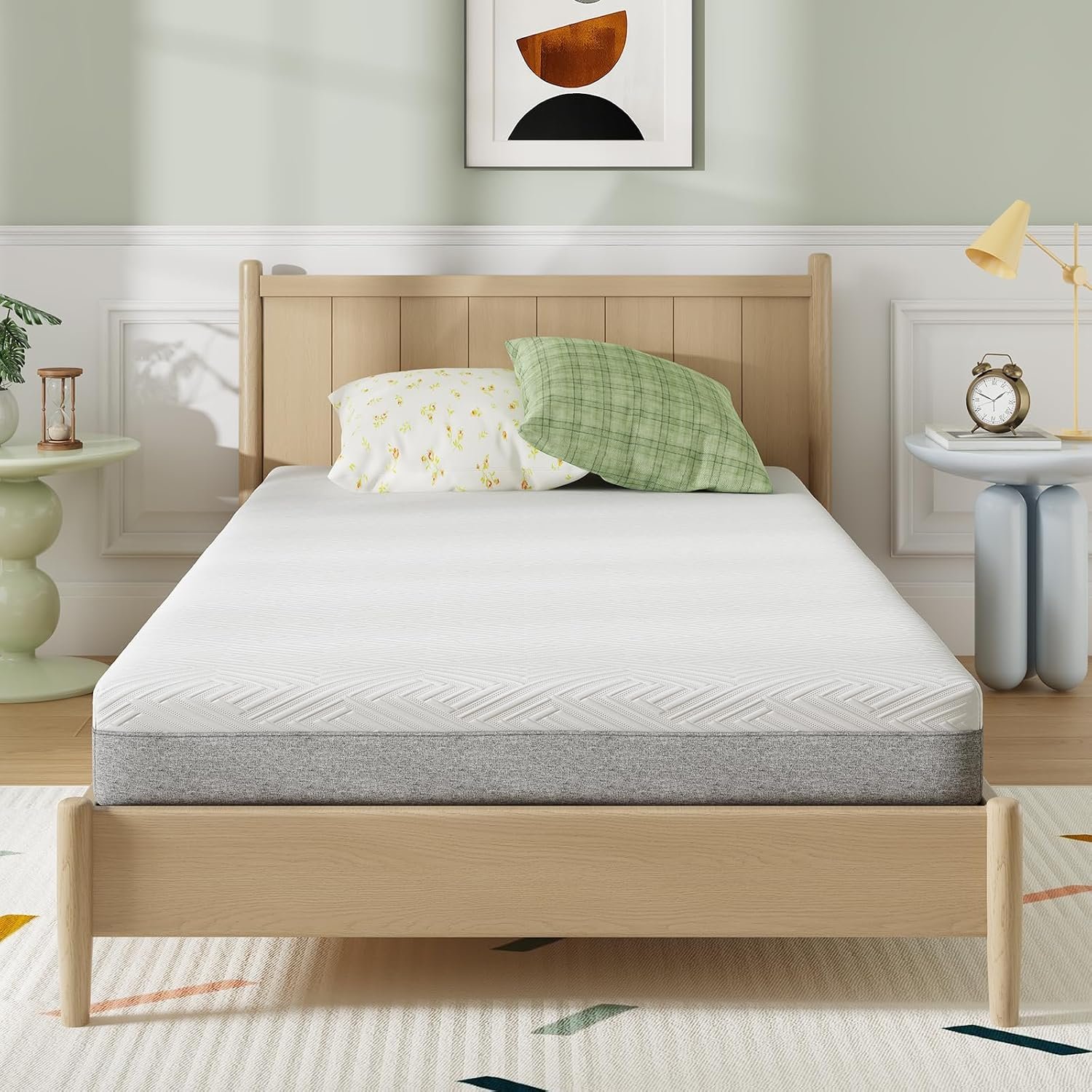 Novilla 8 Inch Queen Mattress, Gel Queen Memory Foam Mattress in a Box