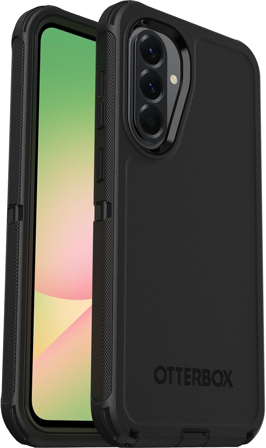OtterBox Defender Series case for the Samsung Galaxy A56 5G in black