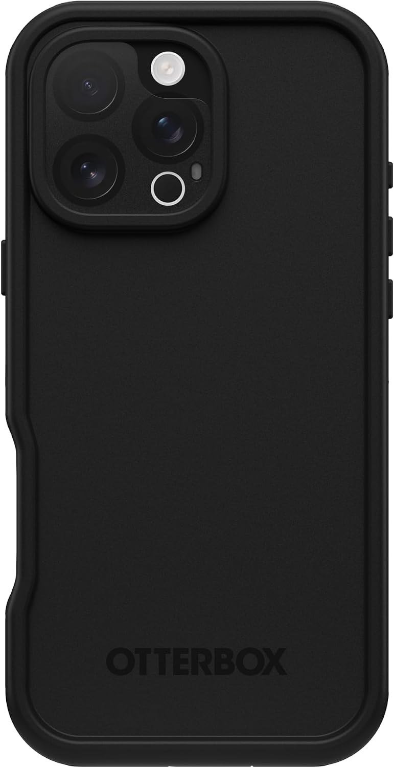 OtterBox FRE Series waterproof case for iPhone 16 Pro Max in black
