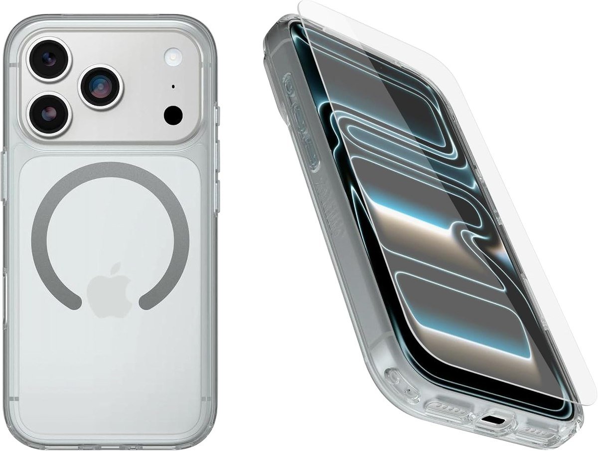 OtterBox Symmetry Clear Series+ clear case for iPhone 18 Pro