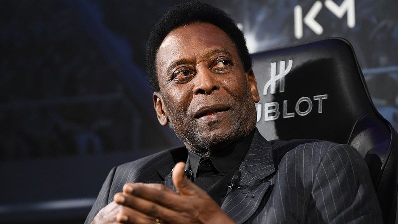 Pele pictured in later life