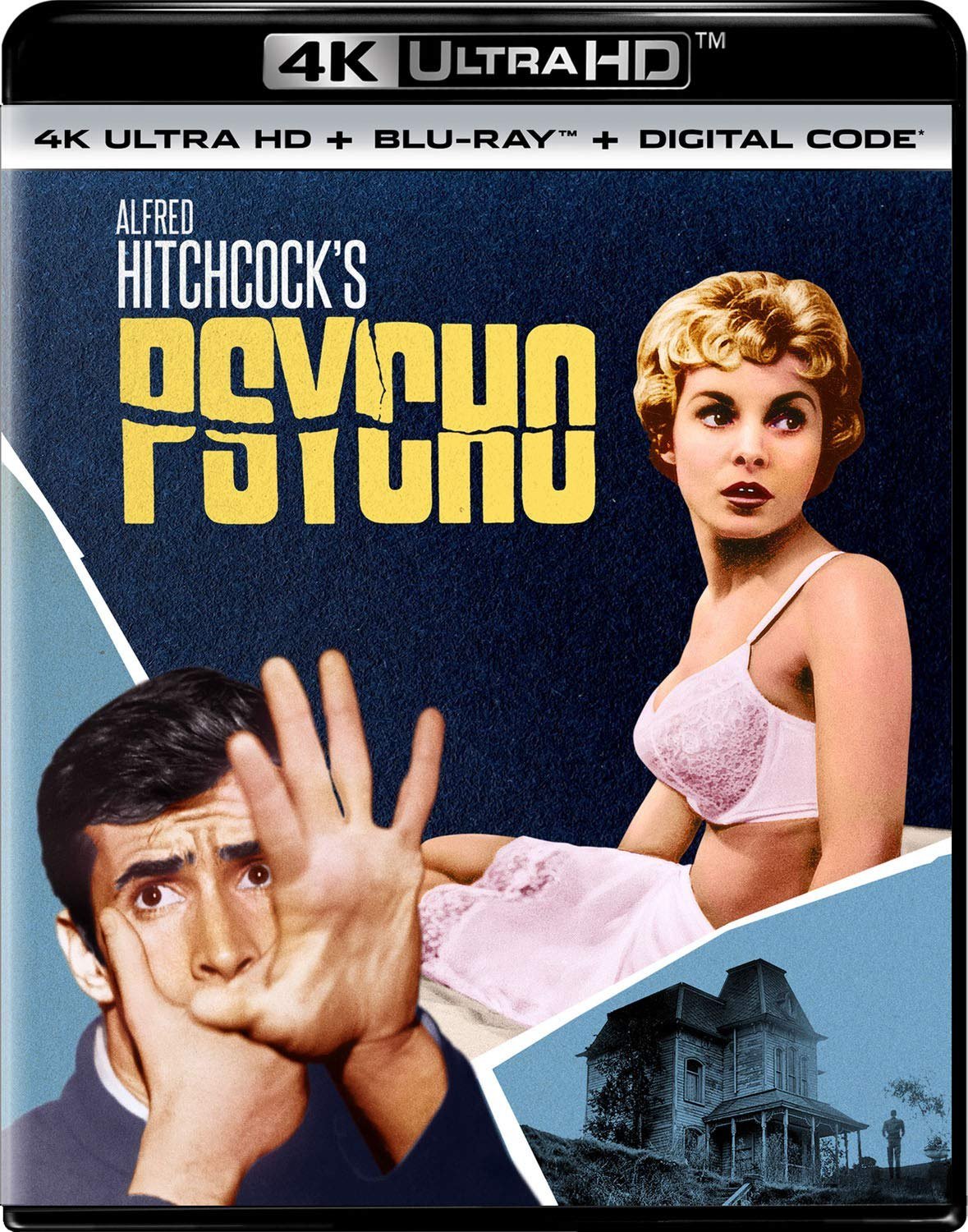 Psycho 1960 4K Ultra HD and Blu-ray case