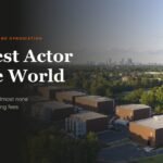Richest Actor in the World headline beside photographs of the studio, tequila and film sets behind the top fortunes