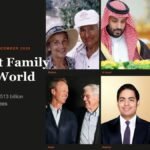 Portraits of the people behind the richest family fortunes, including the Waltons and the Thomsons