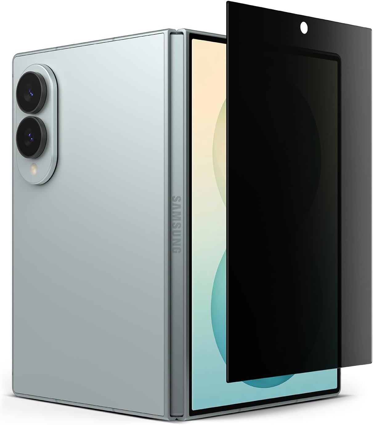 Ringke 360 degree privacy tempered glass two-pack for the Samsung Galaxy Z Fold 8