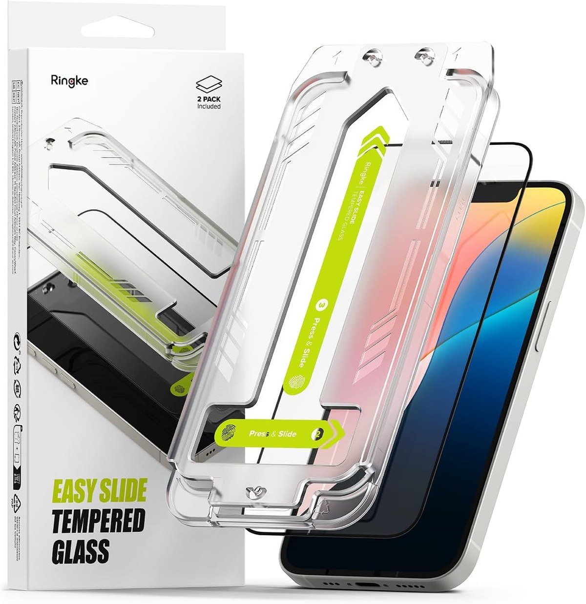 Ringke Easy Slide screen protector two-pack with install tool