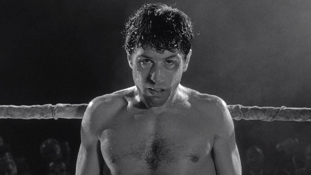 A scene from Raging Bull (1980)