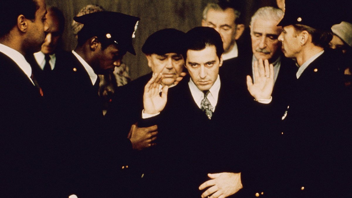 A scene from The Godfather Part II (1974)
