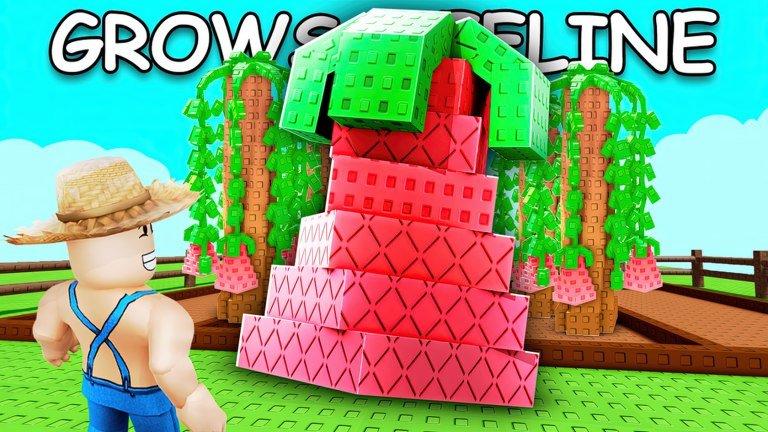 Grow a Garden thumbnail showing planted rows of fruit and vegetables