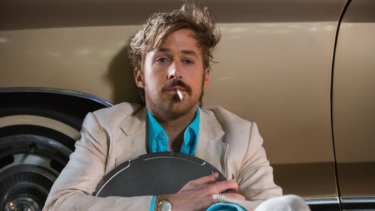 A scene from The Nice Guys (2016)