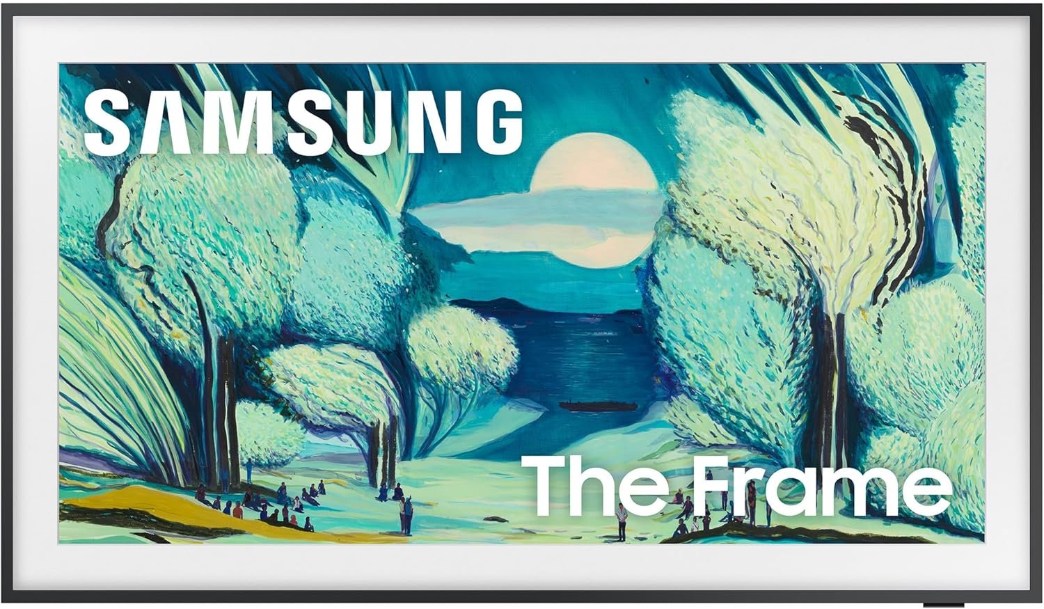 Samsung 65-Inch Class The Frame LS03F 4K QLED Smart TV (2025 Model) Slim Fit Wall Mount, Modern Frame Design, NQ4 AI Gen