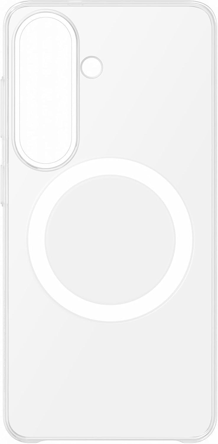 Samsung Clear Magnet Case for Galaxy S26, transparent back view