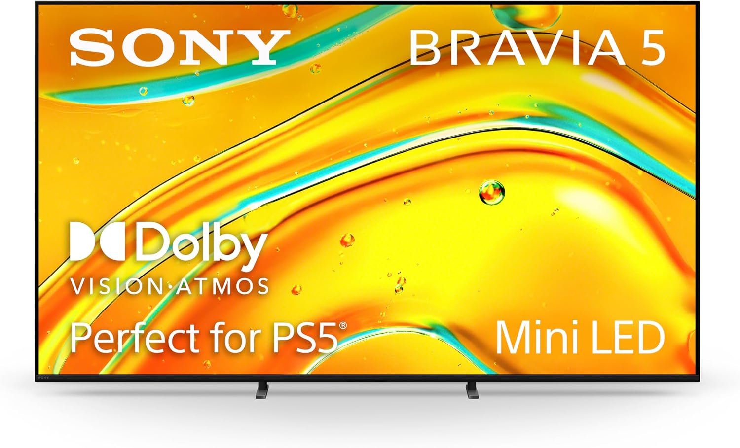 Sony 65 Inch BRAVIA 5 Mini LED 4K HDR Smart Google TV (K-65XR50)