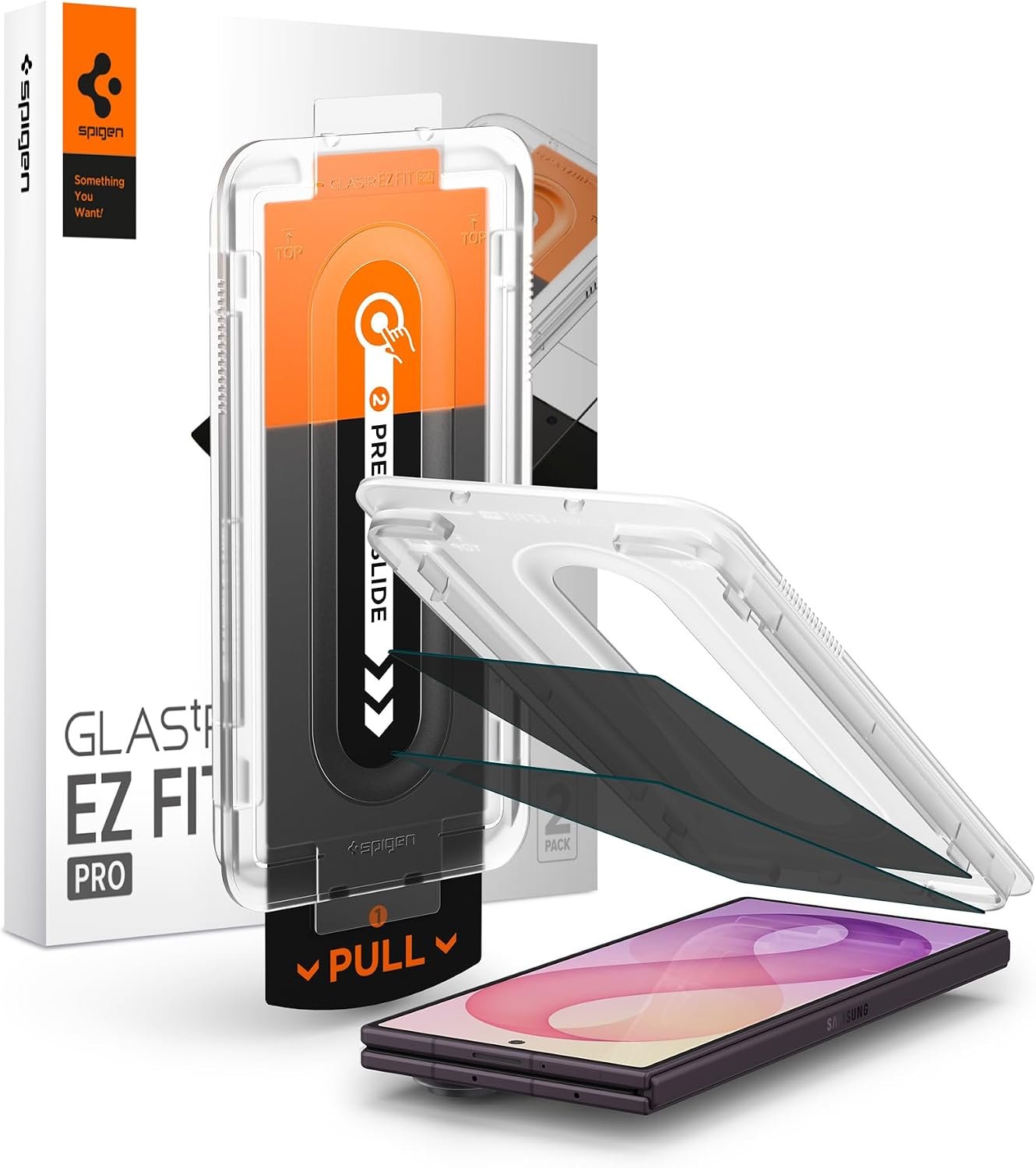 Spigen privacy screen protector for the Samsung Galaxy Z Fold 8 Ultra and Z Fold 7