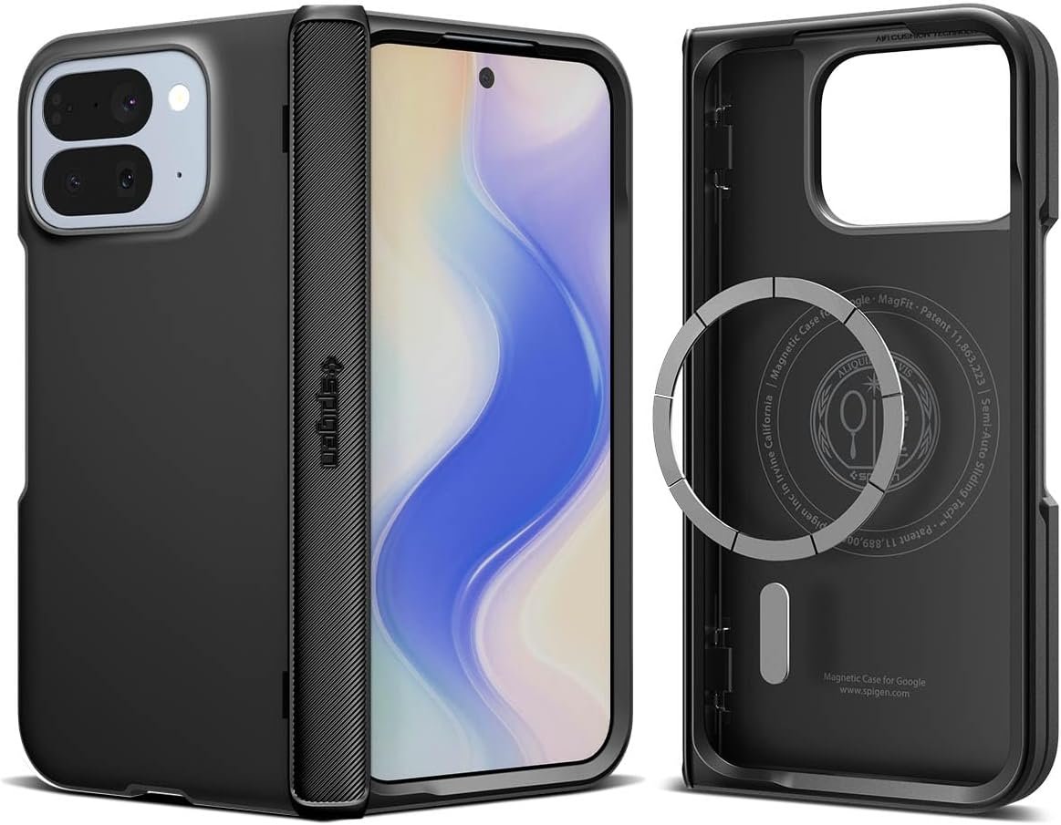 Spigen Slim Armor Pro MagFit case for Google Pixel 10 Pro Fold in black