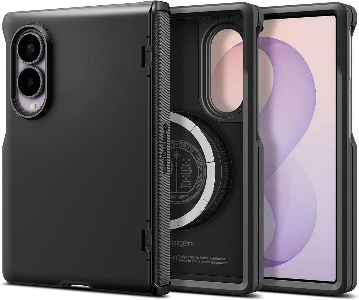 Spigen Slim Armor Pro MagFit case for Galaxy Z Fold 8 in black