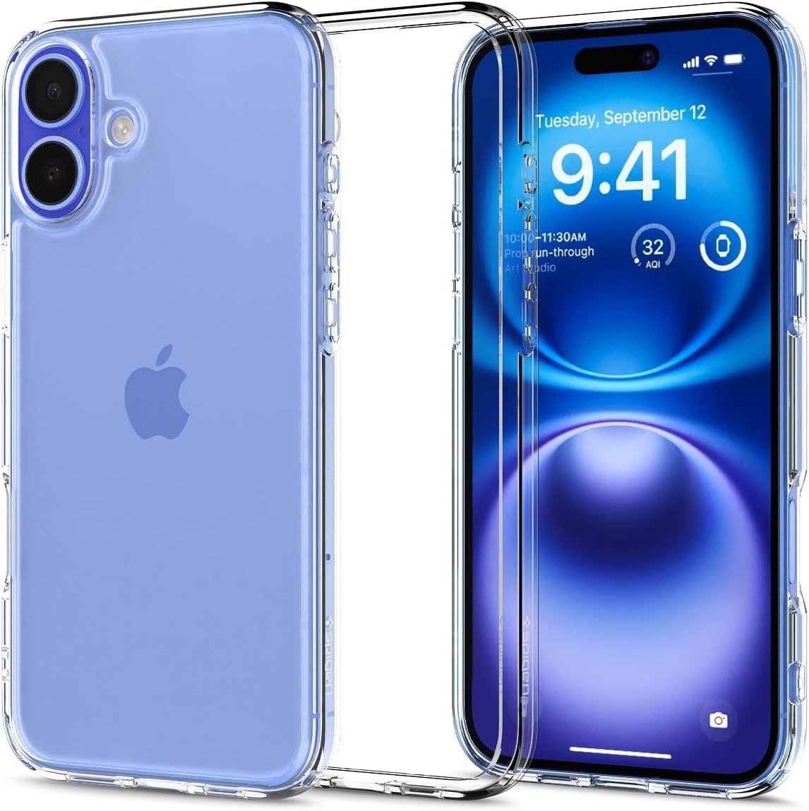 Spigen Ultra Hybrid clear case for iPhone 16