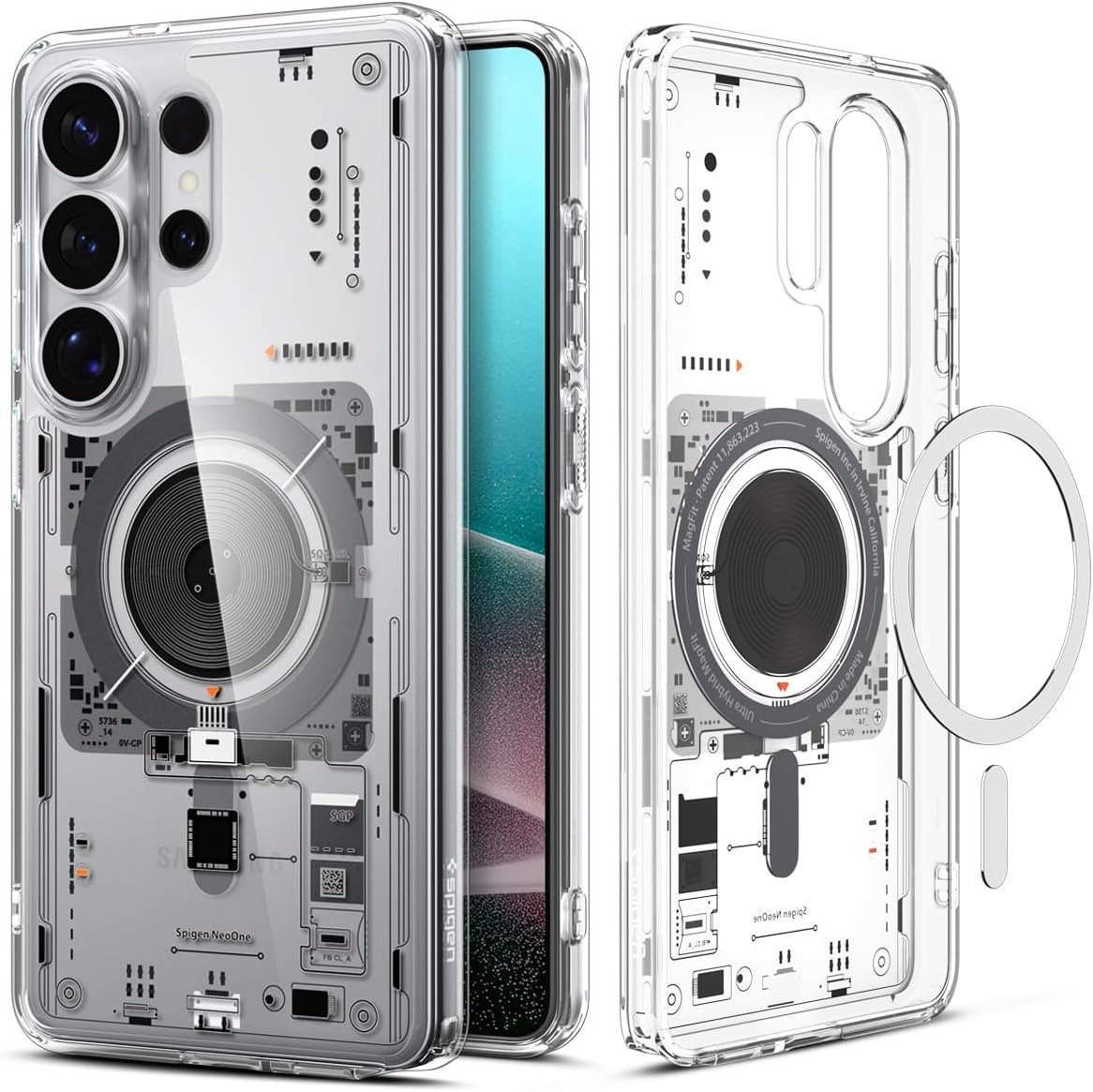 Spigen Ultra Hybrid MagFit clear magnetic case for the Samsung Galaxy S26 Ultra