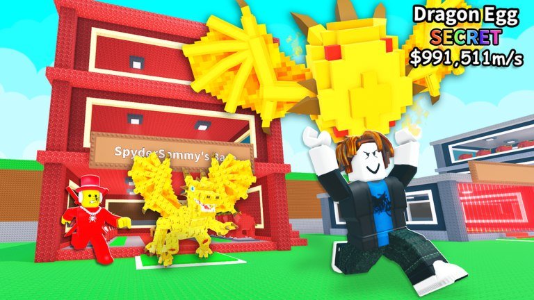 Steal a Brainrot thumbnail showing players chasing a stolen brainrot character