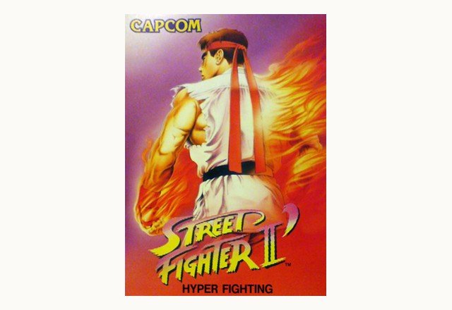 Street Fighter II Turbo: Hyper Fighting cover art with Ryu