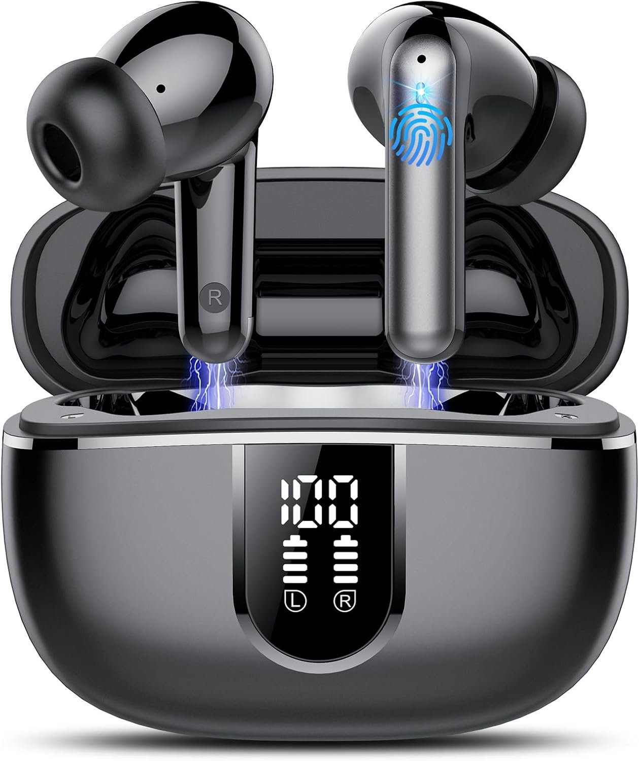 TIMU AI translation earbuds with a smart display charging case and six translation modes