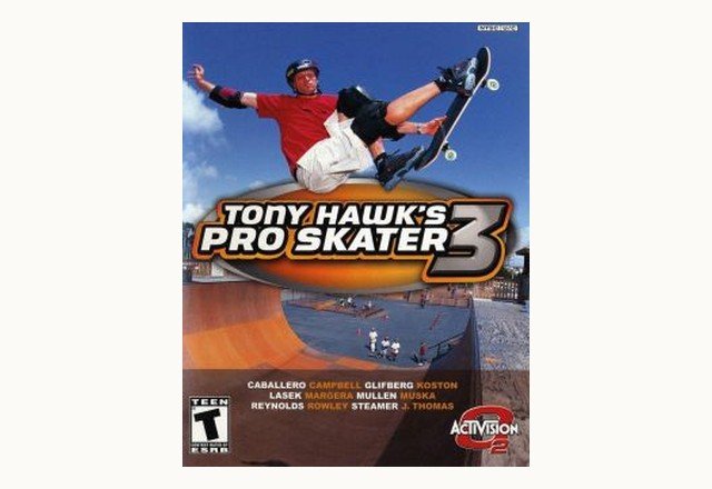 Tony Hawk's Pro Skater 3 PlayStation 2 box art