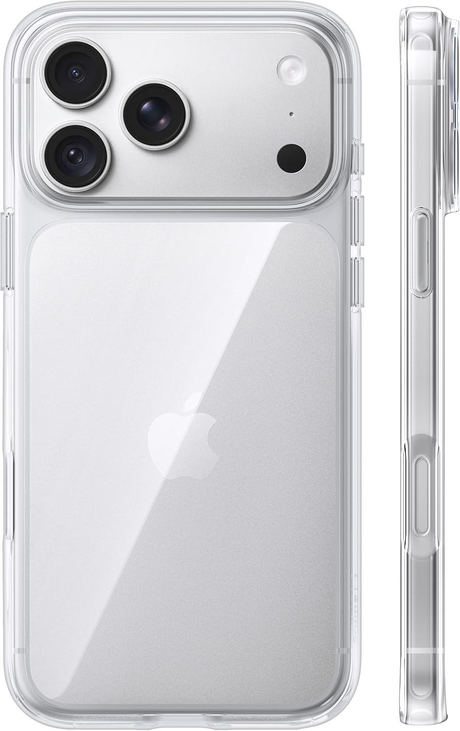 TORRAS Crystal Clear case for iPhone 17 Pro Max, transparent