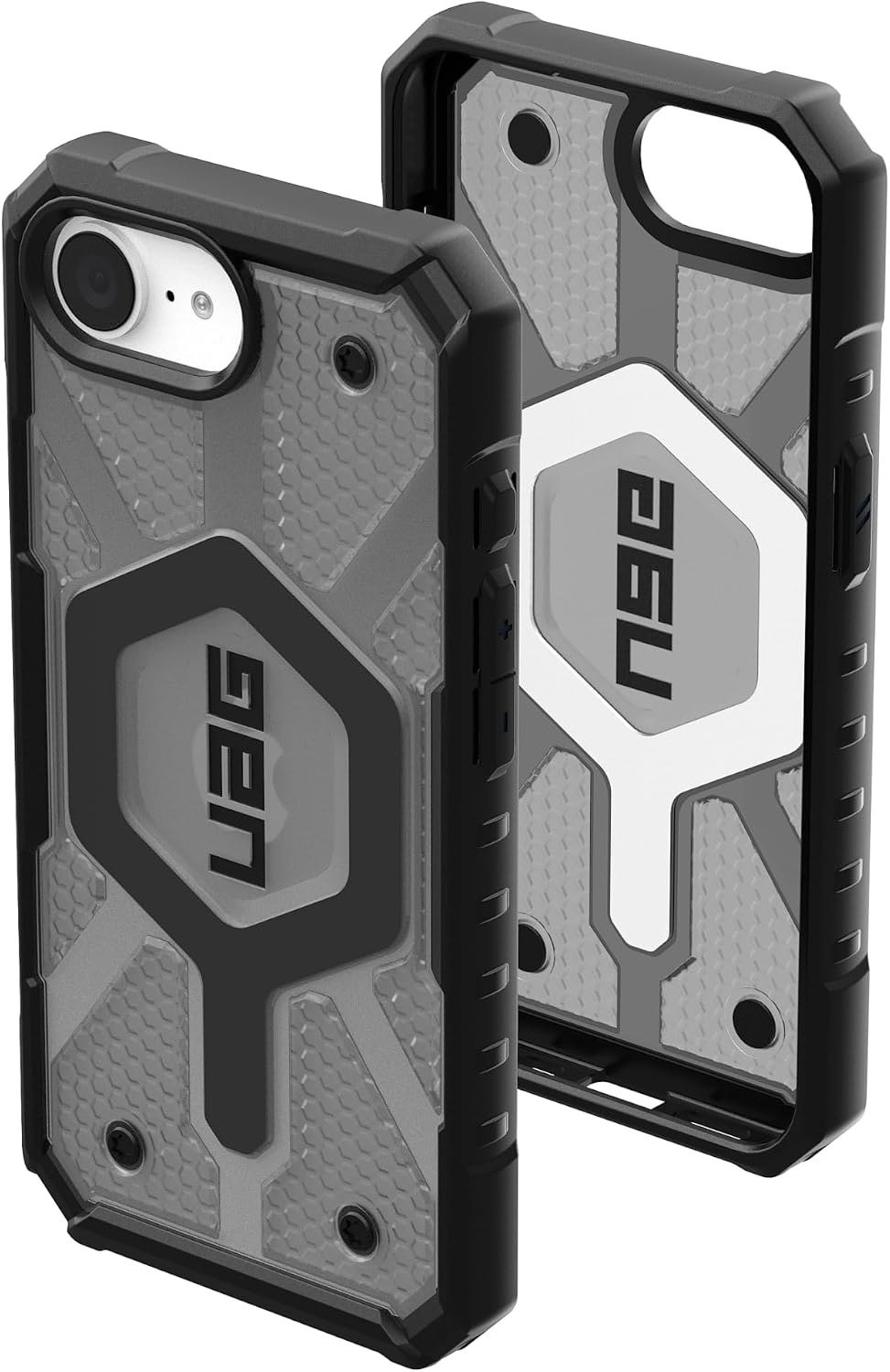 UAG Pathfinder translucent case for iPhone 16e in ash