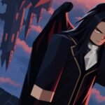 Vampire Life banner showing a long-haired vampire on a rooftop under a crescent moon