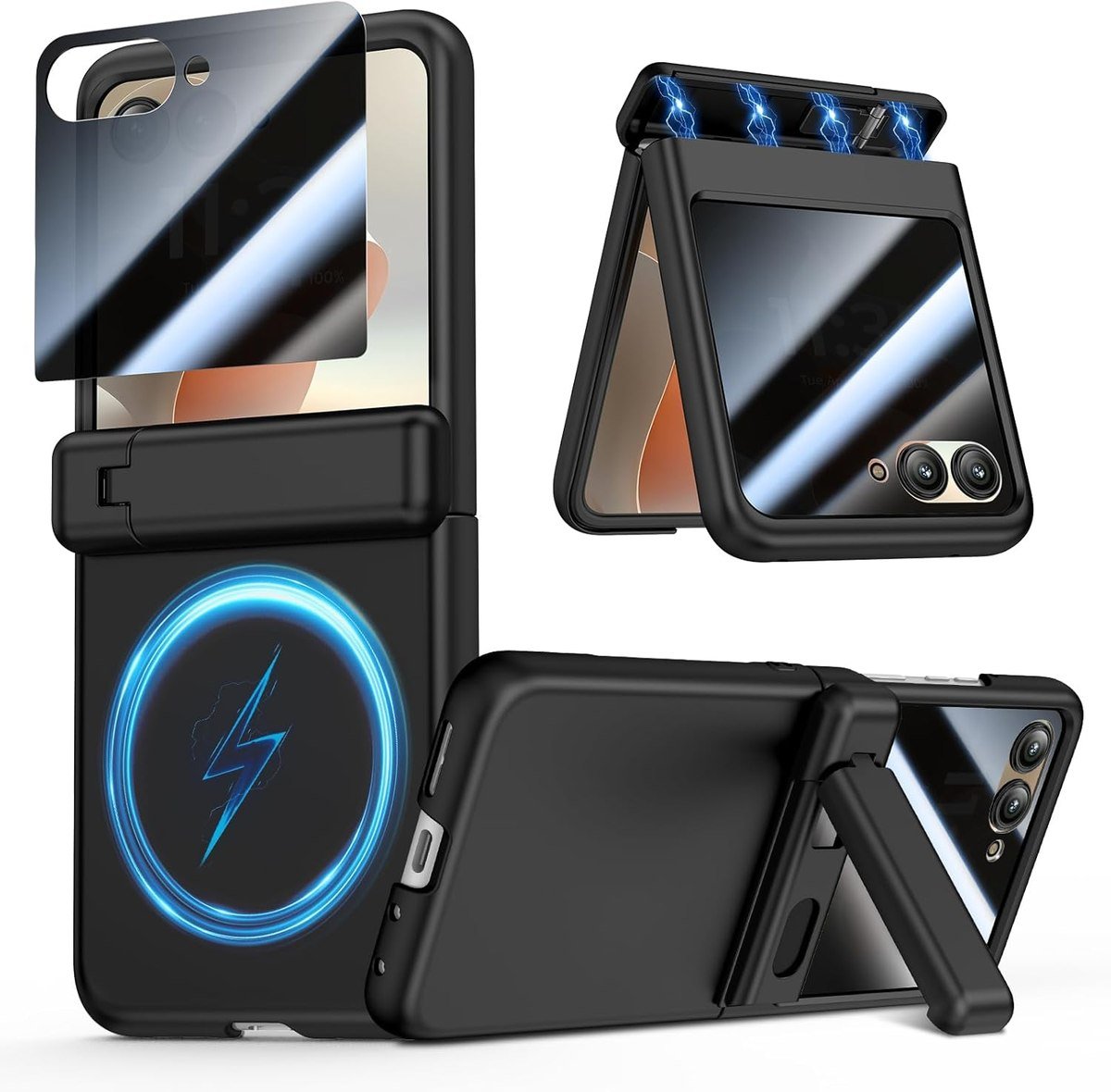 VEGO magnetic case with kickstand for Motorola Razr