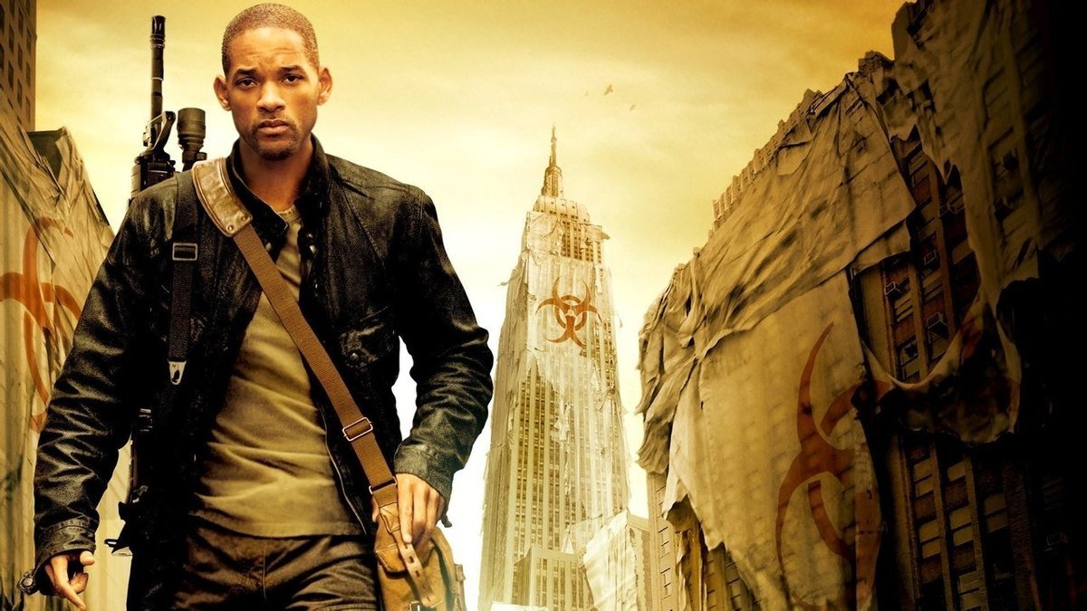 A scene from I Am Legend (2007)