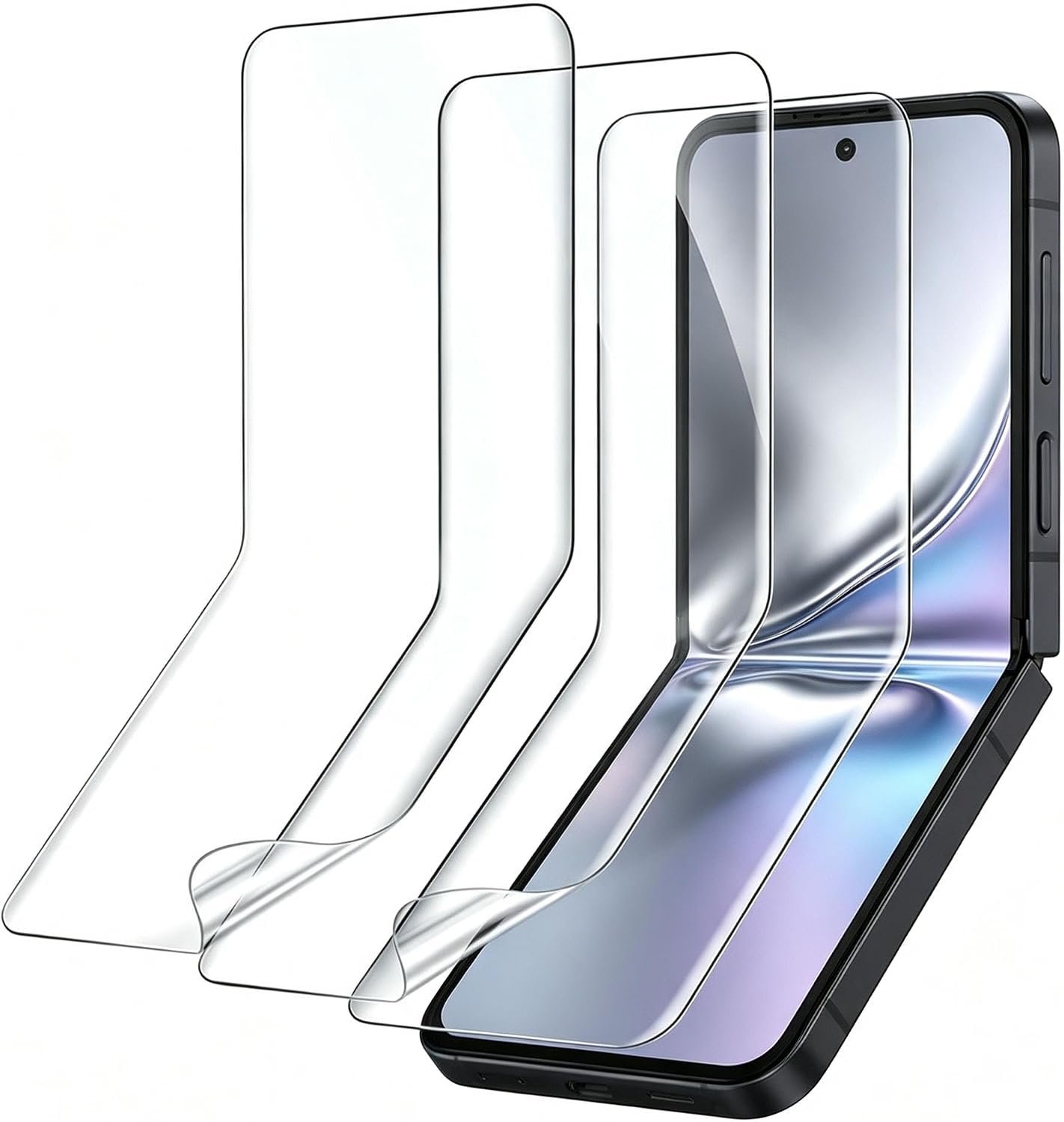 XINGSIBO three-pack flexible TPU screen protector for the Samsung Galaxy Z Flip8