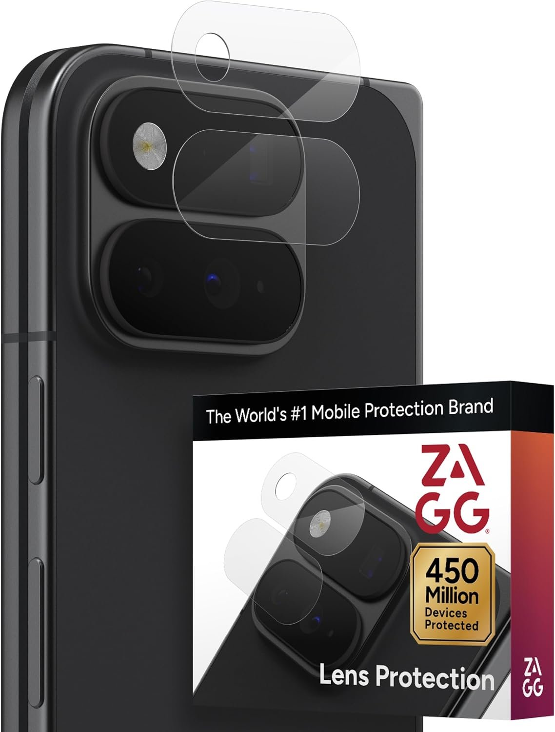 ZAGG Glass Elite camera lens protector for the Google Pixel 11 Pro Fold